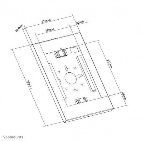 Mobile or tablet support Neomounts WL15-650WH1 White