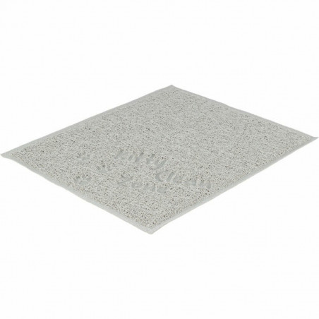 Tapis de Litière pour Chat Trixie Gris clair PVC 37 × 45 cm Bac à sable