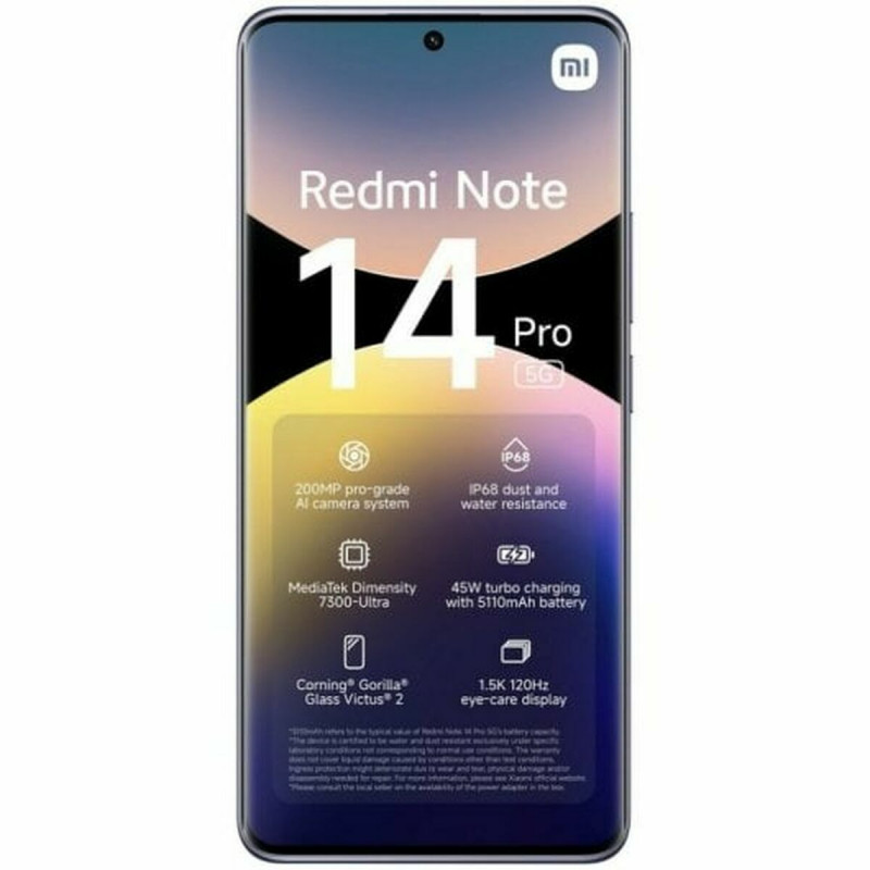 Smartphone Xiaomi Redmi Note 14 PRO 5G 8 GB RAM 256 GB Violeta Lavanda 6,67"
