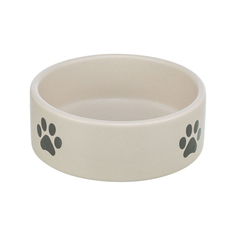 Dog Feeder Trixie Grey Light grey Ø 20 cm 1,4 L