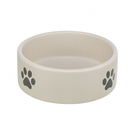 Dog Feeder Trixie Grey Light grey Ø 20 cm 1,4 L