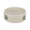 Dog Feeder Trixie Grey Light grey Ø 20 cm 1,4 L