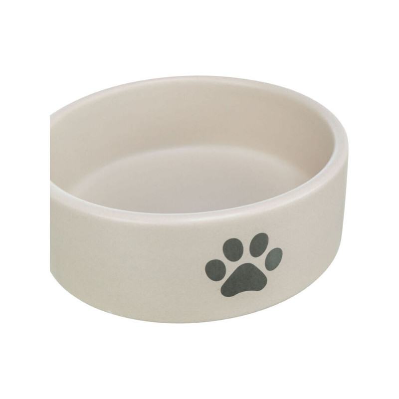 Dog Feeder Trixie Grey Light grey Ø 20 cm 1,4 L