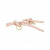 Laisse réglable pour chien Trixie Soft Rope Rose S S/XL