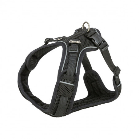 Dog Harness Trixie Premium FlexMesh Black L