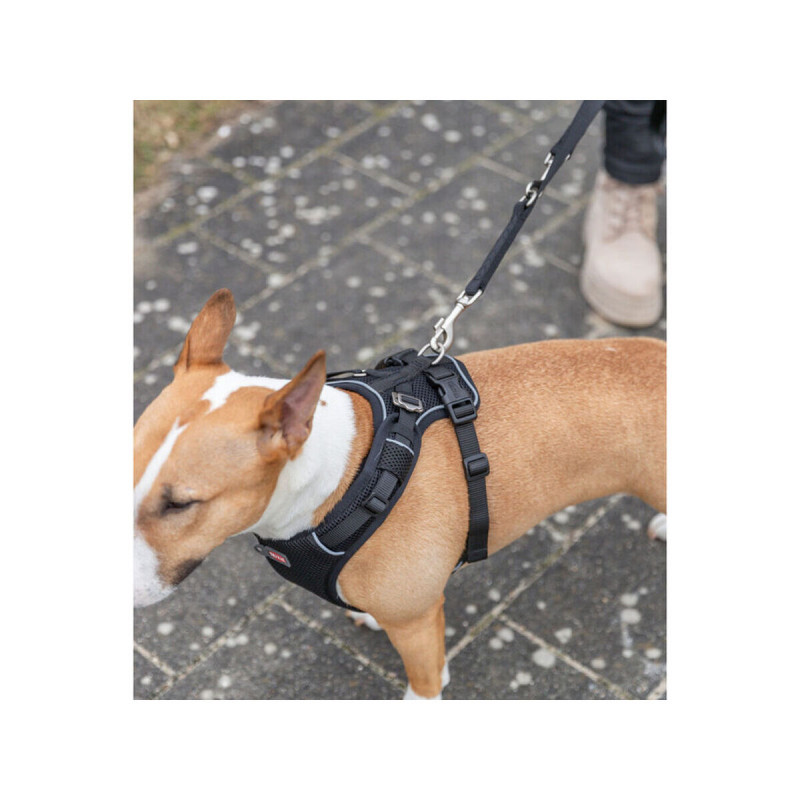 Dog Harness Trixie Premium FlexMesh Black L