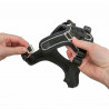Arnês para Cães Trixie Premium FlexMesh Preto L