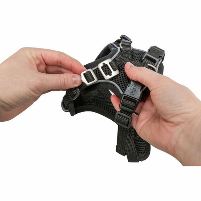 Hundegeschirr Trixie Premium FlexMesh Schwarz L