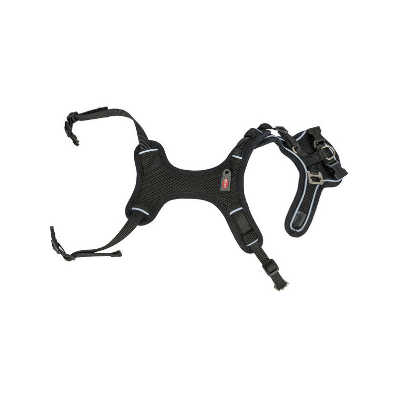 Dog Harness Trixie Premium FlexMesh Black L