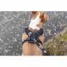 Arnés para Perro Trixie Premium FlexMesh Negro L