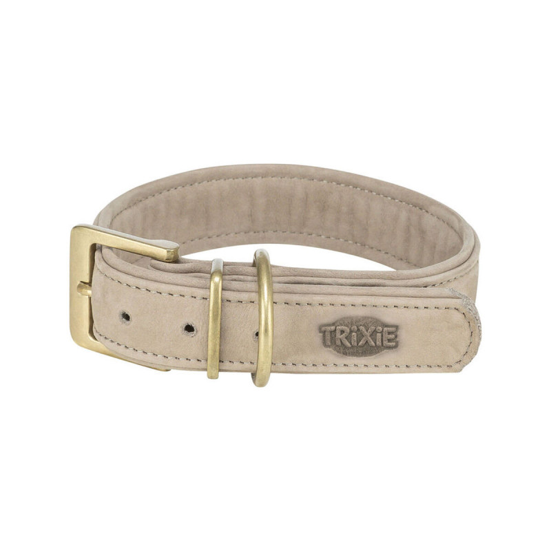 Hundehalsband Trixie Pure Hellgrau L/XL 52-63 cm