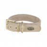 Dog collar Trixie Pure Light grey L/XL 52-63 cm