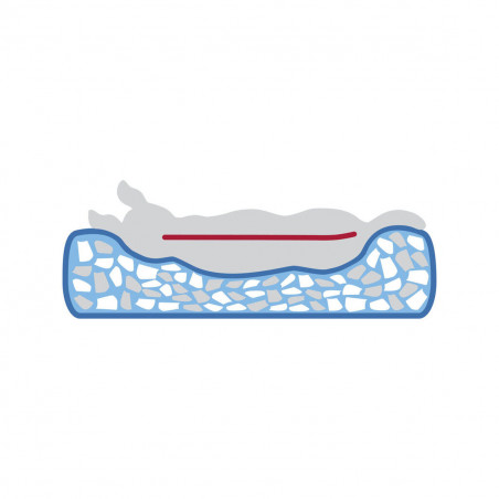 Cuccia per Cani Trixie Vital CityStyle Crema 115 X 90 CM