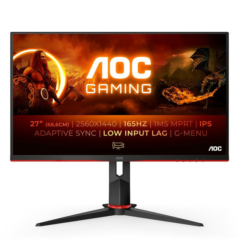 Gaming Monitor AOC Q27G2S/EU 27" Quad HD 165 Hz 50-60 Hz