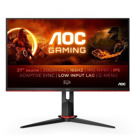 Gaming Monitor AOC Q27G2S/EU 27" Quad HD 165 Hz 50-60 Hz