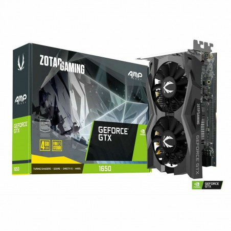 Placa Gráfica Zotac GAMING GeForce GTX 1650 AMP CORE GDDR6 GeForce GTX 1650 4 GB GDDR6