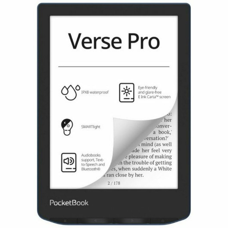 eBook PocketBook Verse Pro PB634-A-WW Nero 16 GB