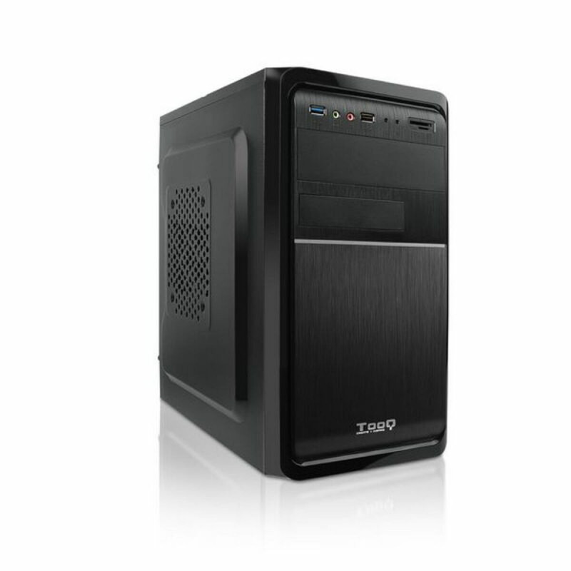 ATX Micro Gehäuse mit Stromzufuhr TooQ TQC-4735U3C-B 500W 1 x USB 2.0 1 x USB 3.0