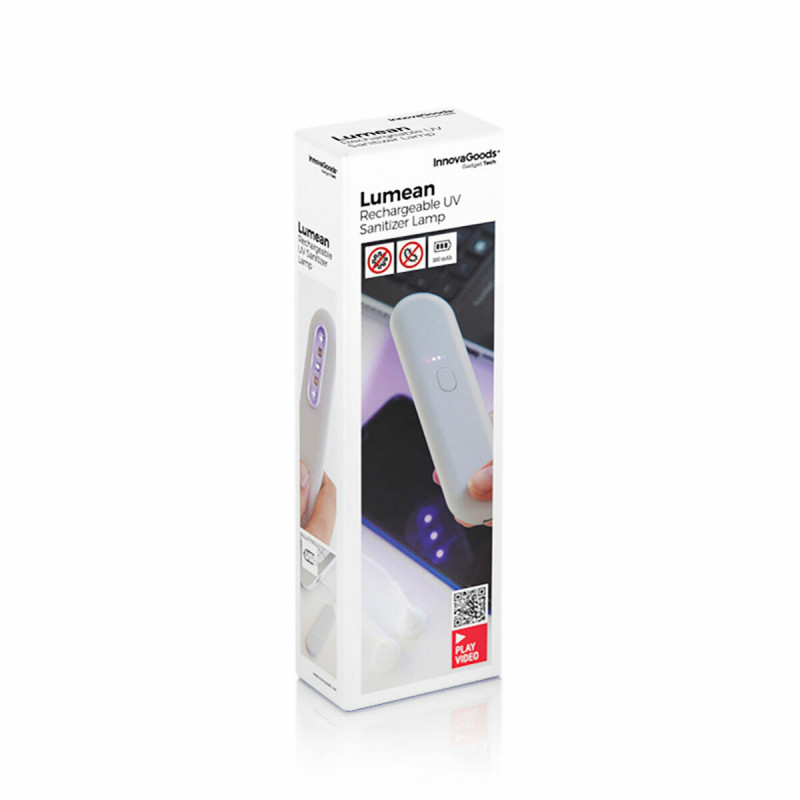 Lampe de Désinfection UV Rechargeable Lumean InnovaGoods Localization-B08K3JHGFJ (Reconditionné A+)